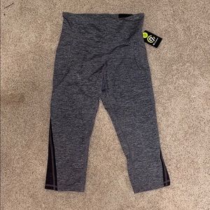 NWT C9 by Champion Grey High Rise Capri Leggings
